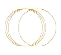 FSSTUD 4 Pcs 30cm Large Dream Catcher Rings Centerpiece Floral Rings Wreath Making Rings Wall Hanging Macrame Rings Big Dream Catcher Circles Craft Metal Hoops for Wedding Decor