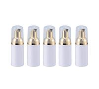 FSSTUD 5 PCS Plastic Empty Foam Pump Dispenser Bottles Foaming Bottle Soap Cosmetic Dispenser Container 30ml