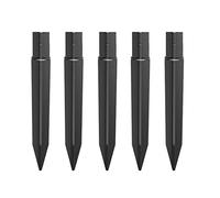 FSSTUD 5 PCS Plastic Ground Spikes Stakes Solar Path Lights Spikes Lawn Light Stakes Holders for Christmas Garden Lights