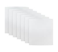 FSSTUD 50 Pcs 28 x 30cm White Nursery Grow Bag Non Woven Planting Pouch Fabric Seedling Pots Large Seed Starter Bags Tomato Vegetable Growing Bags Garden Greenhouse Supplies for Flower Fruit