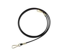 FSSTUD PU Leather Crossbody Replacement Strap - Extra Long, Thin, Adjustable Handbag & Shoulder Strap with Hooks
