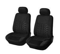 FSTTGG Car Seat Cover Sets for Ford Fiesta'09 MK7 2011 2012 2013 2014 2015 2016 2017,Comfortable and Breathable Washable Fabric Car Seat Covers Front Seats and Rear Seat Car Seat Covers,A