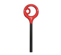 Fsviprx 9 Shape Rigging Descender, Aluminum Figure Belay Device | Aluminum Alloy Rigging Plate for Climbing and Abseiling, Light Weight, Equipment for Outdoor Exploration,