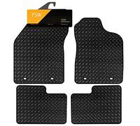 FSW Car Mats Fits Alfa Romeo Giulietta Manual 2010-2014, 3mm Rubber