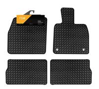 FSW Car Mats Fits Jaecoo 5 ICE 2025-On, 3mm Rubber, Black, Set, 2 Clip