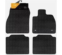 FSW Car Mats Fits Toyota BZ4X 2022 On, 3mm Rubber, Black, Set, 4 Piece | Custom Fit, Heavy Duty Floor Mats, Anti-Slip, Waterproof