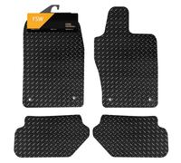 FSW - Compatible with Aston Martin DB11 2018-On Fully Tailored Car Floor Mats - 5mm Extra Heavy Duty Rubber, Anti Slip Mat, Fully Waterproof, Hard Wearing - 4 Floor Mats Only