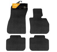 FSW - Compatible with Bmw iX2 U10 2024-On Fully Tailored Car Floor Mats - 5mm Extra Heavy Duty Rubber, Anti Slip Mat, Fully Waterproof, Hard Wearing - 4 Floor Mats Only