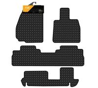FSW - Compatible with Chery Tiggo 9 PHEV 2025-On Tailored Car Floor Mats - Heavy Duty, 3mm Rubber Matting - Anti Slip, Waterproof, Anti Slip Backing - 4 Pc Set - Rubber Car Floor Mat Set