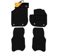 FSW - Compatible with Fits Honda Jazz Hybrid 2020-On - Black Carpet - Non Slip - Granulated Backing - 4 Piece Set - Car Floor Mat Only - Black Trimming - Car Accessories