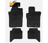 FSW - Compatible with Ford Ranger Raptor Double Cab 2022 On Tailored Car Floor Mats - Heavy Duty, 3mm Rubber Matting - Anti Slip Mat - Waterproof, Anti Slip Backing - 4 Piece Set Rubber Floor Mat Set
