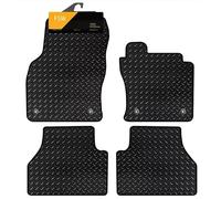 FSW - Compatible with Ford Tourneo Connect MK3 2022-On Tailored Van Front Floor Mats - With Black Trimming, 3mm Heavy Duty Rubber, Anti Slip, Anti Slip Backing - Rubber Van Floor Mat