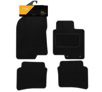 FSW - Compatible with Hyundai i20 2020 On, Tailored Car Floor Mats - Black Carpet - Anti Slip Mat - Non Slip Car Floor Mat - Granulated Backing - 4 Piece Set - Floor Mat Only - Black Trimming