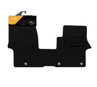 FSW - Compatible with Kia PV5 Cargo 2026-On Tailored Car Floor Mats and Carpets - Black Carpet - Non Slip - Granulated Backing - 1 Pc Set - Car Floor Mat Only - Black Trimming