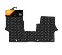 FSW - Compatible with Kia PV5 Cargo 2026-On Tailored Car Floor Mats - Heavy Duty, 5mm Rubber Matting - Anti Slip, Waterproof, Anti Slip Backing - 1 Pc Set - Rubber Car Floor Mat Set