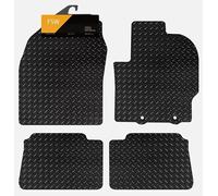 FSW - Compatible with Mazda 2 Hybrid 2022 On Fully Tailored Car Floor Mats - 5mm Extra Heavy Duty Rubber - Anti Slip Mat - Fully Waterproof - Hard Wearing - 4 Piece Set Floor Mats Only