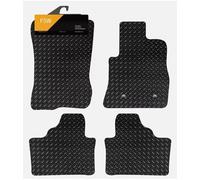 FSW - Compatible with Renault Austral 2022-On Fully Tailored Car Floor Mats - 5mm Extra Heavy Duty Rubber, Anti Slip, Fully Waterproof, Hard Wearing - 4 Piece Set Floor Mats Only