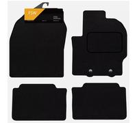 FSW - Compatible with Toyota Aygo X 2022 On, Tailored Car Floor Mats - Black Carpet - Anti Slip Mat - Non Slip Car Floor Mat - Granulated Backing - 4 Piece Set - Floor Mat Only - Black Trimming