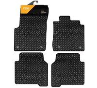 FSW - Compatible with Volkswagen ID.7 2024-On Tailored Car Floor Mats - Heavy Duty, 3mm Rubber Matting - Anti Slip, Waterproof, Anti Slip Backing - 4 Rubber Car Floor Mat Set