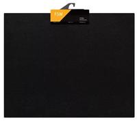 FSW - Compatible with Volkswagen T5 T6 T6.1 Habitation Mat Van Front Floor Mat - Black Carpet, Non Slip - Granulated Backing and Edged with Black Cloth Binding - Floor Mat Only - Van Accessories