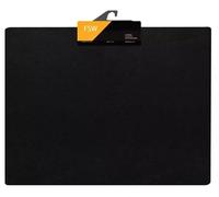 FSW - Compatible with Volkswagen Transporter T5 T6 T6.1 Habitation Mat 120cm x 90cm Van Front Floor Mat - Black Carpet, Non Slip, Granulated Backing and Edged with Black Cloth Binding - Floor Mat Only