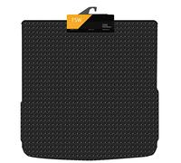 FSW - Fits AUDI A4 Estate 2016-On - Tailored Rear Car Boot Floor Mat 3mm Heavy Duty Rubber - Anti Slip Car Floor Mat, Waterproof and Fitted With Anti Slip Backing - 1 Rubber Boot Mat - Black Rubber