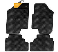 FSW - Fits Kia Venga 2010-2019 - Tailored Mats - HEAVY DUTY 3mm Rubber Matting - Anti Slip Mat - Waterproof, Non Slip Car Floor Mat, Fitted with Clips & Anti Slip Backing - 4 Rubber Floor Mat Set