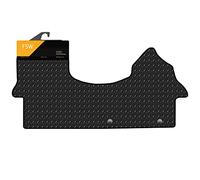 FSW - Fits Mercedes Sprinter & E Sprinter 2018-On - Tailored Van Mats - 3mm Heavy Duty Rubber - Fitted With Clips - Anti Slip Floor Mat, Waterproof - 1Pc Rubber Mat