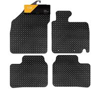 FSW - Fits Suzuki Ignis 2016-2020 - Tailored Mats - 5mm Extra Heavy Duty Rubber - Anti Slip Mat, Waterproof - 2 Clips - Hard Wearing - 4 Pc Floor Mats Only