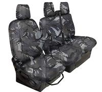 FSW Fully Tailored Heavy Duty Transit Custom Waterproof Van Seat Covers - 2013-Onwards (Grey Camo)
