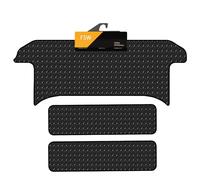 FSW Rear Van Mat Fits Vauxhall Vivaro 2001-2014 Twin Door, 3mm Rubber