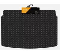 FSW - Tailored Boot Mat Compatible with Volkswagen Golf Mk7 Hatchback Upper Boot, 2013-2019 - EXTRA Heavy Duty 5mm - Anti Slip Car Floor Mat, Waterproof, with Anti Slip Backing, 1 Pc - Black Rubber