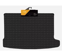 FSW - Tailored Car Boot Mat Compatible with BMW 1 Series Hatch F40 2019-On- 3mm Heavy Duty Rubber, Anti Slip Car Floor Mat, Waterproof and Fitted with Anti Slip Backing - 1 Pc - Black Rubber