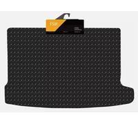 FSW - Tailored Car Boot Mat Compatible with BMW 1 Series Hatch F40 2019-On - EXTRA Heavy Duty 5mm Rubber - Anti Slip Car Floor Mat, Waterproof, with Anti Slip Backing - 1 Pc - Black Rubber