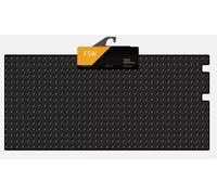 FSW - Tailored Car Boot Mat Compatible with Landrover Defender 110 Commercial - 3mm Heavy Duty Rubber, Anti Slip Car Floor Mat, Waterproof and Fitted with Anti Slip Backing - 1 Pc - Black Rubber