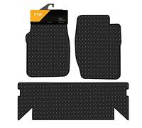 FSW - Tailored Car Mats - Discovery 1 1989-98 Alternative pattern - HEAVY DUTY 3mm Rubber Matting - Anti Slip Mat - Waterproof, Non Slip Car Floor Mat, with Anti Slip Backing - 3 Rubber Floor Mat Set