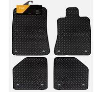 FSW Tailored Car Mats Fits Aston Martin Dbx 2020 Onwards, 3mm Rubber, Black | 4-Piece, Custom Fit, Heavy Duty Floor Mats, Anti-Slip, Waterproof