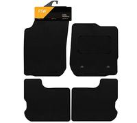 FSW Tailored Car Mats Fits Dacia Logan 2013-2020, Carpet, Black, 4 Piece