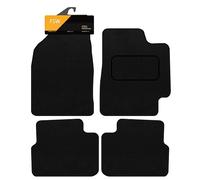 FSW Tailored Car Mats Fits Fiat Bravo 2007-2014, Carpet, Black, 4 Piece
