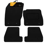 FSW Tailored Car Mats Fits Ford Focus MK3 March 2015-2018, Carpet, Black