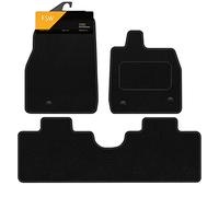 FSW Tailored Car Mats Fits Ford Mustang Mach-E 2021-Onwards, Carpet, Black
