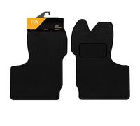 FSW Tailored Car Mats Fits Hillman IMP 1963-1976, Carpet, Black, 2 Piece
