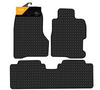 FSW Tailored Car Mats Fits Honda Civic 2001-2005 5 DOOR, 3mm Rubber, Black