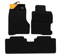 FSW Tailored Car Mats Fits Honda Civic 2001-2005 5 DOOR, Carpet, Black
