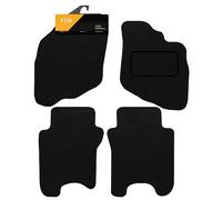 FSW Tailored Car Mats Fits Honda Jazz 2001-2008, Carpet, Black, 4 Piece