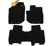 FSW Tailored Car Mats Fits Honda Jazz 2008-2014, Carpet, Black