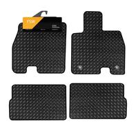 FSW Tailored Car Mats Fits Jaecoo 5 EV 2025-On, Black 3mm Rubber, 2 Clips