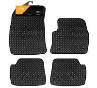 FSW Tailored Car Mats Fits Jeep Avenger Electric 2023-On, 3mm Rubber, Black