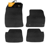 FSW Tailored Car Mats Fits Jeep Avenger Electric 2023-On, 5mm Rubber, Black