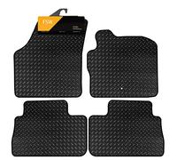 FSW Tailored Car Mats Fits Landrover Freelander 2006-2013 MK 2, 3mm Rubber | 4-Piece, Custom Fit, Heavy Duty Floor Mats, Anti-Slip, Waterproof, Fitted With Clips